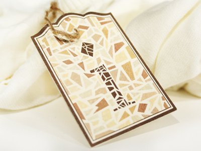 Vain Boutique Clothing Tag boutique clothing tag mosaic texture