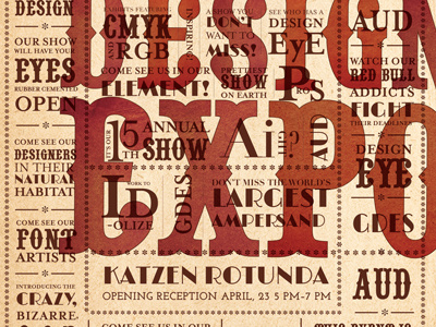 Design Expo Poster circus vintage