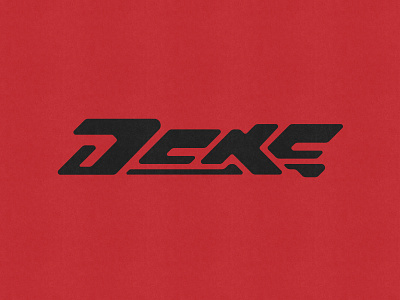 Deke Logotype design lettering logo logo design logotype type typography