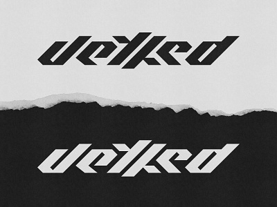 Vexxed Logotype branding design logo logotype type typeface typography