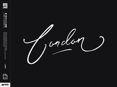 City Series 07 : LONDON design handlettering handtype lettering logo logotype type typography