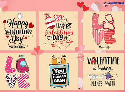 🥳🥳Fill Your Day With Full of Valentine's Love🎉 design graphic design happy valentine png sublimation svg theprintvector valentine valentine day 2022