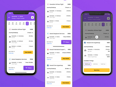 Travel Booking App Screen by Hardik Mittal on Dribbble