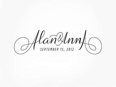 Alan & Anna Custom Wedding Script