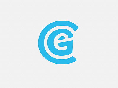 GEC Logo branding identity logo monogram