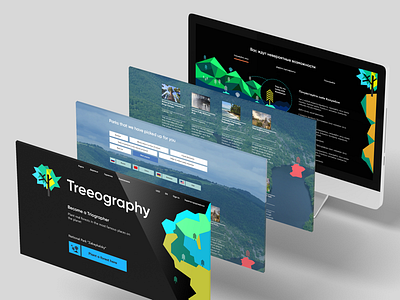 Treeography | ui/ux design app artdirector clean design firstweb branding graphicdesign icon identity illustration logo logotype minimal minimalism mobile poster type typography uiux web