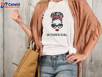 October Girl SVG