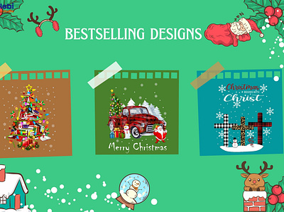 Our BESTSELLING Design Files bestselling celebi christmas design sale sublimation svg