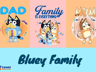 🦄Bluey Dad and Mom Welcome!🦄