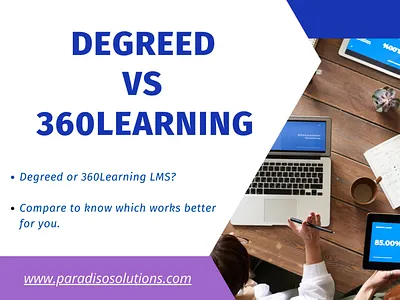 Degreed vs 360Learning Comparison 360learning degreed degreedvs360learning