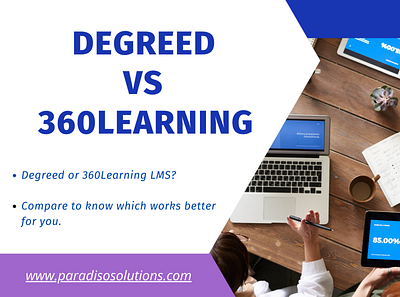 Degreed vs 360Learning Comparison 360learning degreed degreedvs360learning