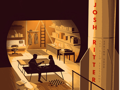 Josh Ritter Silo Sessions Charity Poster