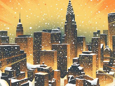 NYC Winter dave matthews band dmb new york new york city nyc skyline snow snow globe winter