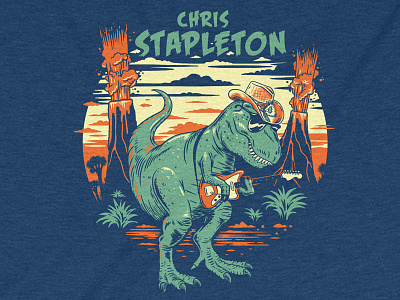 Chris Stapleton T-Rex Kids Tee