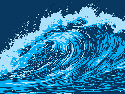 Making Waves crashing foam ocean sea surf tidal water wave