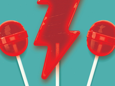 Lollipops candy lollipop pop vector