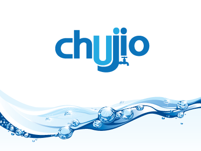 Chujio Logo africa brand identity kenya logo water water filtration