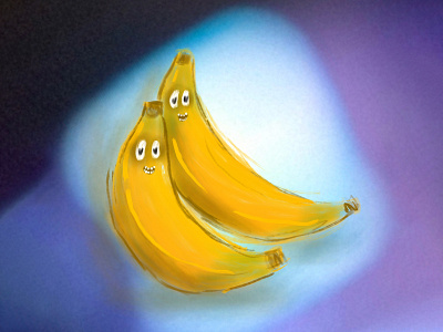 Bananas Smiling