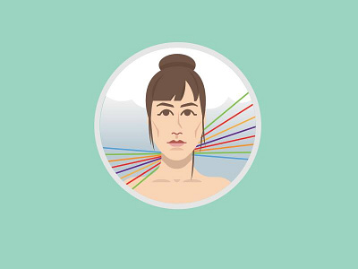 Feist Avatar avatar icon illustration illustrator music icon