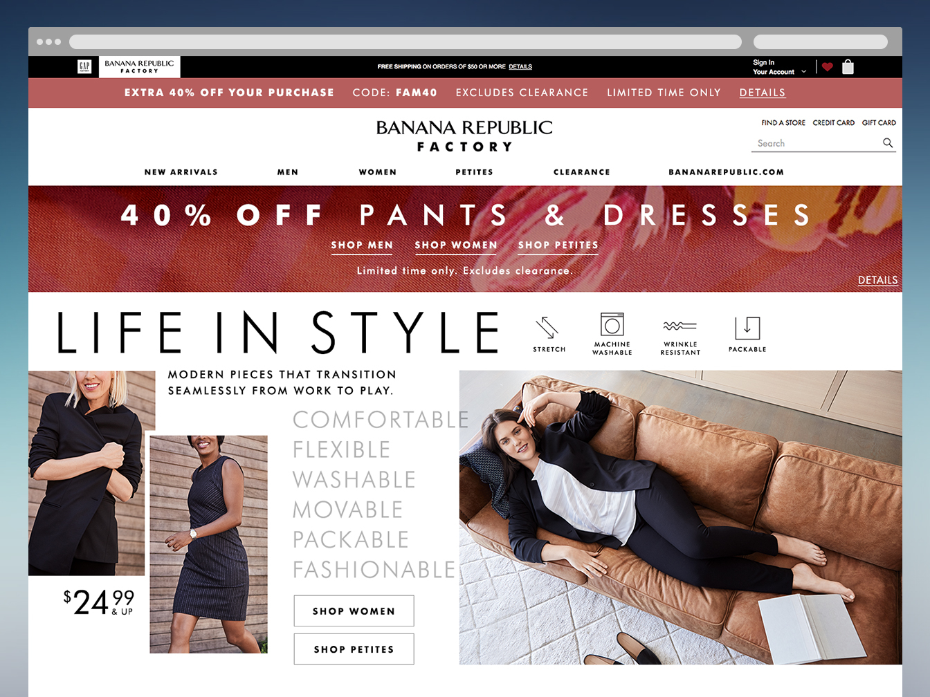 Banana Republic Factory August Homepage Refresh By Allison Elizabeth   Br Coming Soon 