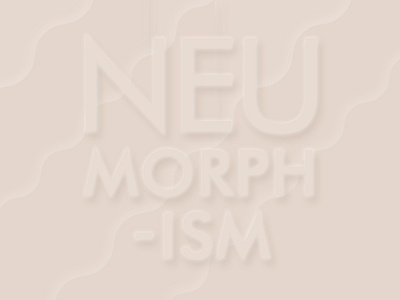 Neumorphism