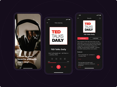 Podcast App Concept