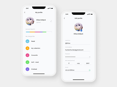 Daily UI #6 - User Profile