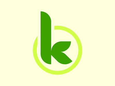 Nature K branding design font graphic design illustrator logo vector