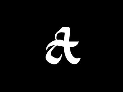 A a font letter