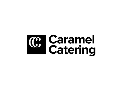 Concept logo caramel catering cc concept logo monogramm