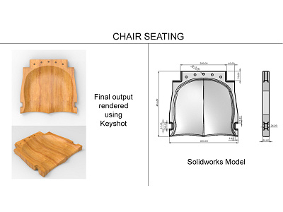 Chair Seating 3d 3dprinting art artistic blender design keyshot manufacturing product solidworks
