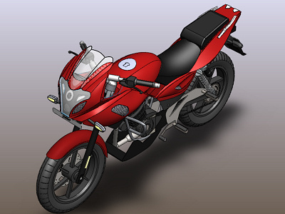 Pulsar 220F - 3D Model