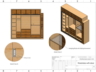 Wardrobe 3D & 2D