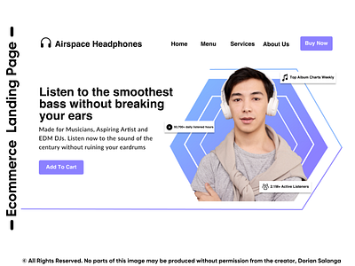 Headphones Landing Page | Wordpress, Unbounce & Clickfunnels