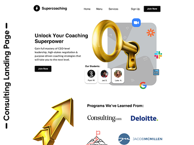 Supercoaching Landing Page | Wordpress, Unbounce & Clickfunnels