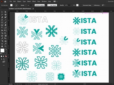 Vista Logo Design idea