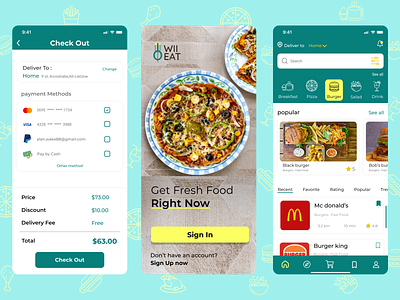 Food Delivery - Mobile App