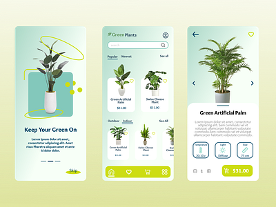 Plant Shop Mobile App Design app design flower flower shop app mobile mobile app plant plant shop mobile app plants ui ui ux uiux ux