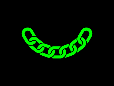 Shackles branding chain print shackles smile taldesign vitaliy rynskiy
