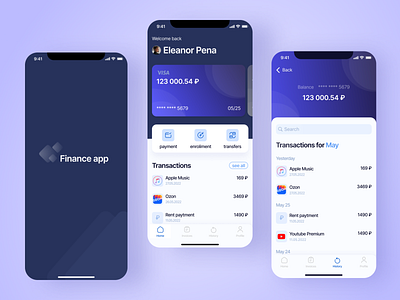 Finance app