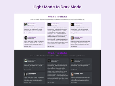 Light Mode to Dark Mode app design graphic design ui ux