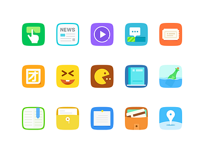 Browser icons app browser icon ui