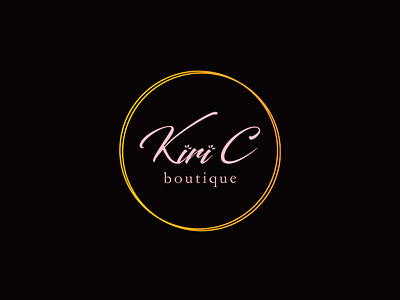 Boutique logo branding graphic design logo