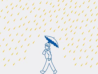 Nothin' Like a Rainy Day design illustration