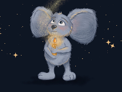 Mousy 2d baby illustration book drawing charter illustration mousekin mousy procreate