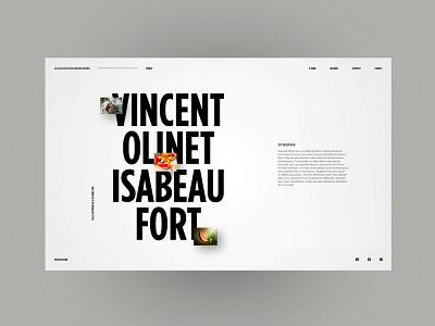 La Société des Monteurs branding design identity typography ui website