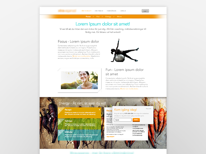 Site re-design web design re-design