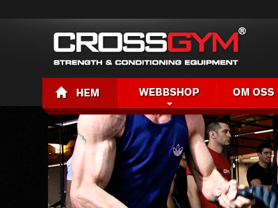 Crossgym Web Menu