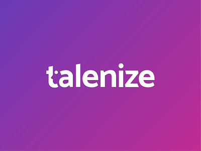 Logo for recruitment platform Talenize face logo recruitment talenize