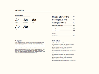 Styleguide font stlyguide typo typography